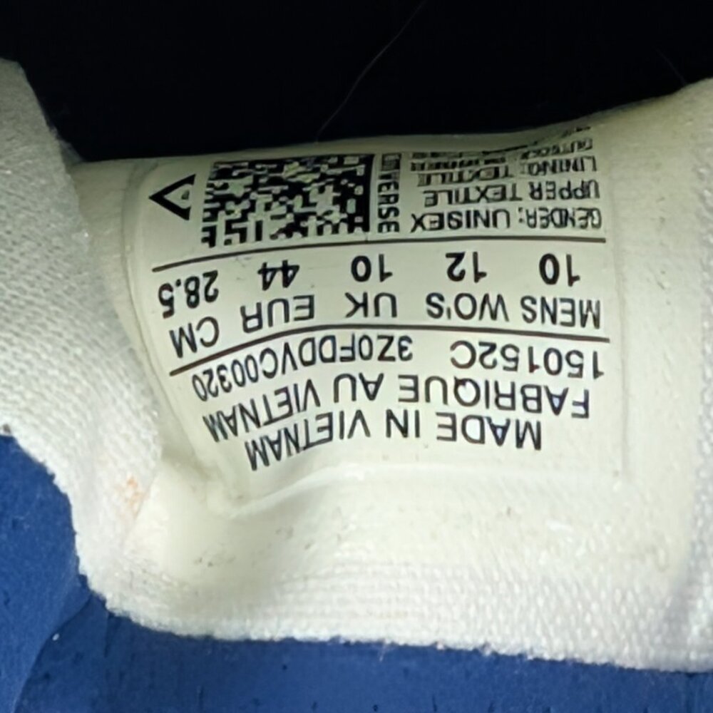 Converse Chuck Taylor II Blue and White Men's 10 NWOT - Picture 8 of 10